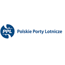 Logo firmy Polskie Porty Lotnicze S.A