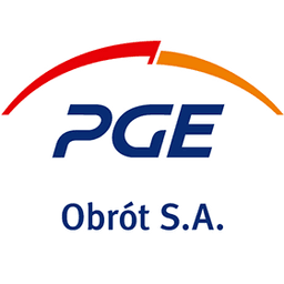 Logo firmy PGE Obrót S.A.