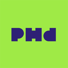 Logo firmy PHD Media Direction